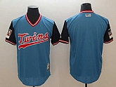 Twins Light Blue 2018 Players Weekend Authentic Team Jersey,baseball caps,new era cap wholesale,wholesale hats